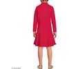 image:imageLands End Girls Long Sleeve Mesh Pleated Polo DressRed
