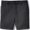 image:imageLands End Girls Plain Front Blend Chino ShortsBlack
