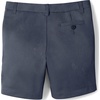 image:imageLands End Girls Plain Front Blend Chino ShortsClassic Navy