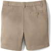 image:imageLands End Girls Plain Front Blend Chino ShortsKhaki