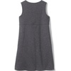 image:imageLands End Girls Ponte Pleat JumperCharcoal Heather