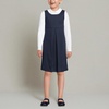 image:imageLands End Girls Ponte Pleat JumperClassic Navy