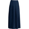 image:imageLands End Girls Solid Pleated Skirt Ankle LengthAcademic Classic Navy