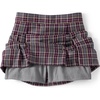 image:imageLands End Girls Top of Knee Plaid SkortPlaid Gray HeatherMaroon