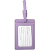image:imageLands End Luggage Tags 2Pack Travel Bag Tag Lilac  Suitcase IdentifierLilac