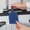 image:imageLands End Luggage Tags 2Pack Travel Bag Tag Lilac  Suitcase IdentifierNavy