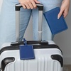 image:imageLands End Luggage Tags 2Pack Travel Bag Tag Lilac  Suitcase IdentifierNavy
