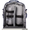 image:imageLands End Medium Wine Cooler Bag with 2 BPAFree Glasses Insulated Wine  Bag for Travel