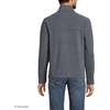 image:imageLands End Mens Anyweather Fleece Quarter Zip PulloverDark Charcoal Heather
