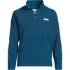 image:imageLands End Mens Anyweather Fleece Quarter Zip PulloverEvening Bay
