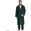 image:imageLands End Mens Calf Length Terry RobeDark Pine Green