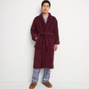 image:imageLands End Mens Calf Length Terry RobeRich Burgundy