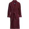 image:imageLands End Mens Calf Length Terry RobeRich Burgundy