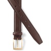 image:imageLands End Mens Classic Leather Chino BeltDark Brown