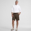 image:imageLands End Mens Comfort Waist 9 No Iron Chino ShortsCinder Brown