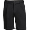 image:imageLands End Mens Comfort Waist Pleated 9 No Iron Chino ShortsBlack