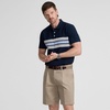 image:imageLands End Mens Comfort Waist Pleated 9 No Iron Chino ShortsKhaki