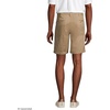 image:imageLands End Mens Comfort Waist Pleated 9 No Iron Chino ShortsKhaki