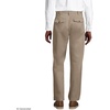 image:imageLands End Mens Comfort Waist Relaxed Fit Pleated Knockabout Chino PantsKhaki