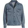 image:imageLands End Mens Denim Utility Shirt JacketStone Wash