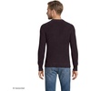 image:imageLands End Mens Drifter Cotton Crewneck SweaterBlack Currant