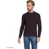 image:imageLands End Mens Drifter Cotton Crewneck SweaterBlack Currant