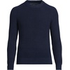 image:imageLands End Mens Drifter Cotton Crewneck SweaterRadiant Navy