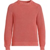 image:imageLands End Mens Drifter Cotton Crewneck SweaterSea Coral