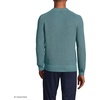image:imageLands End Mens Drifter Cotton Crewneck SweaterTourmaline
