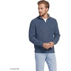image:imageLands End Mens Drifter Quarter Zip SweaterDusk Indigo Heather