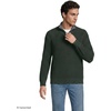image:imageLands End Mens Drifter Quarter Zip SweaterHunter Green Heather