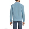 image:imageLands End Mens Drifter Quarter Zip SweaterLight Storm Blue