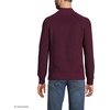 image:imageLands End Mens Drifter Quarter Zip SweaterLush Burgundy