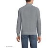image:imageLands End Mens Drifter Quarter Zip SweaterPewter Heather