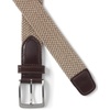 image:imageLands End Mens Elastic Braid BeltKhaki