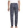 image:imageLands End Mens Flannel Jogger Pajama PantsDeep Sea Navy Bears