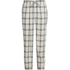 image:imageLands End Mens Flannel Pajama PantsAntique Alabaster Plaid