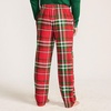 image:imageLands End Mens Flannel Pajama PantsCompass RedEmerald Plaid