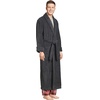 image:imageLands End Mens Full Length Turkish Cotton Terry BathrobeCharcoal