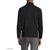 image:imageLands End Mens FullZip MidWeight Fleece JacketBlack