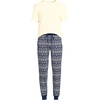 image:imageLands End Mens Knit Jersey Pajama Sleep SetDeep Sea Deer Fairisle