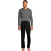 image:imageLands End Mens Knit Rib HenleyCharcoal Heather