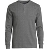 image:imageLands End Mens Knit Rib HenleyCharcoal Heather