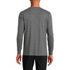 image:imageLands End Mens Knit Rib HenleyCharcoal Heather