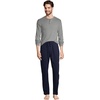 image:imageLands End Mens Knit Rib HenleyPewter Heather