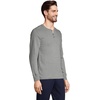 image:imageLands End Mens Knit Rib HenleyPewter Heather