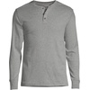 image:imageLands End Mens Knit Rib HenleyPewter Heather