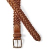 image:imageLands End Mens Leather Braid BeltChestnut
