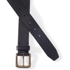 image:imageLands End Mens Leather Jean BeltBlackBrass