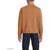 image:imageLands End Mens Long Sleeve Fine Gauge Cotton Full Zip Chore CoatButter Brown